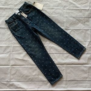 Current/Elliott Jeans | Current Elliot Vintage Cropped Slim Stud Jeans | Poshmark